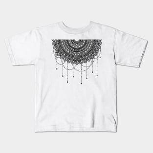 Half drop mandala. Kids T-Shirt